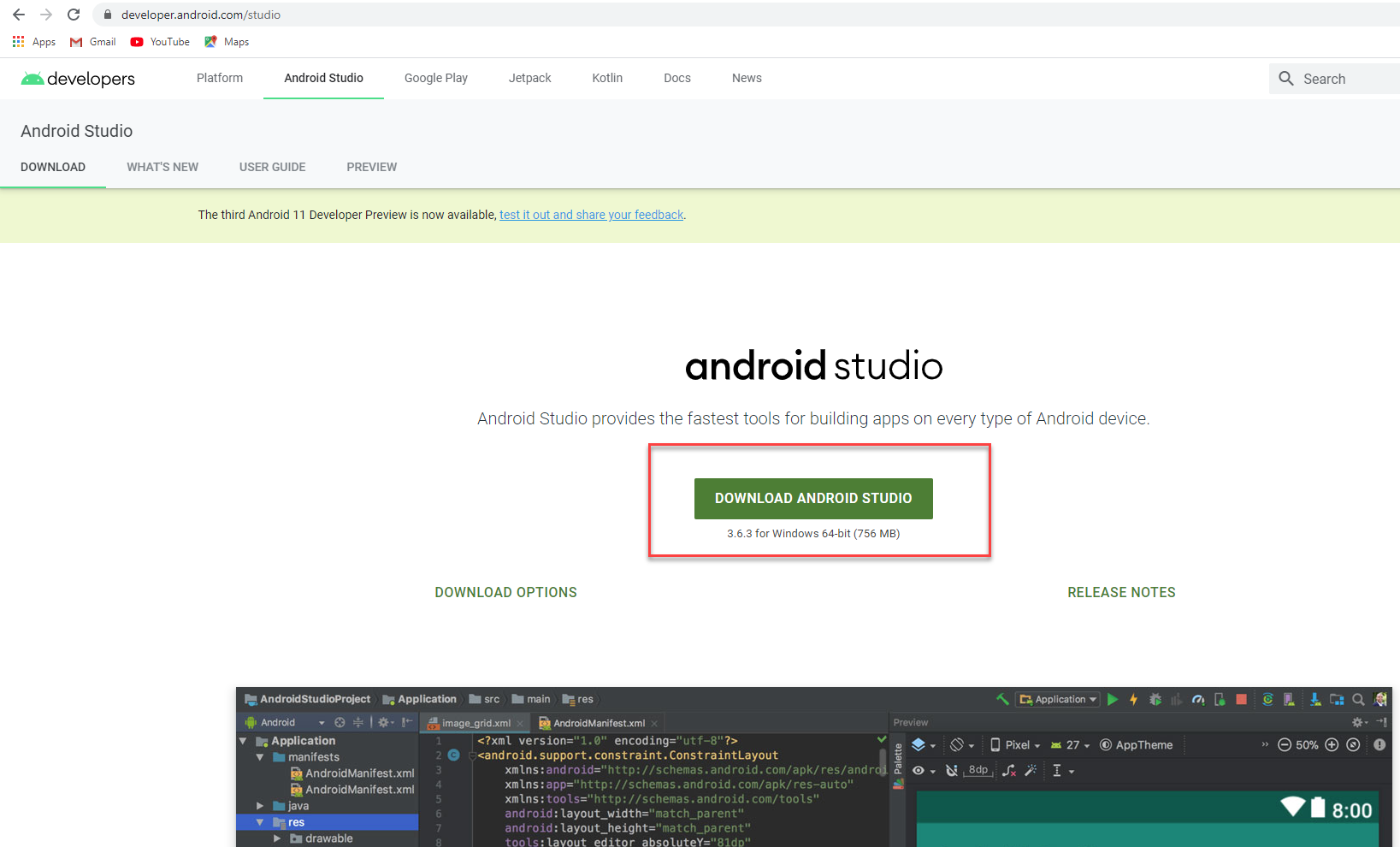 android studio download 2.2